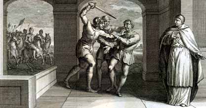 prent uit J. Wagenaar, Vaderlandsche Historie